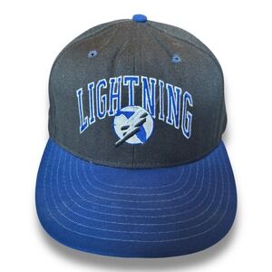 American Needle Tampa Bay Lightning NHL Snapback Sports Hat Arch Logo Hockey